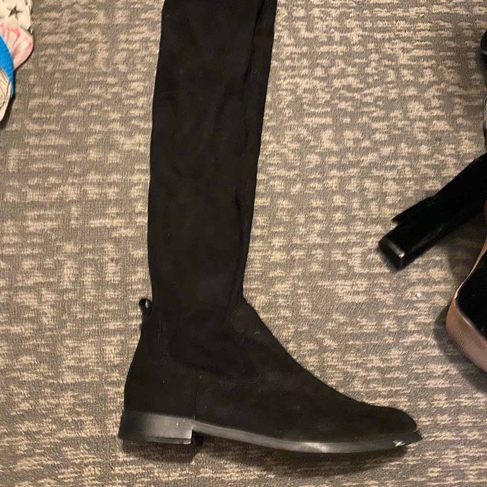 Suede Over the Knee Boots